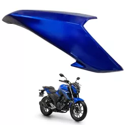 Carenagem Aba Tanque Guia De Ar Direito Fz25 Fazer 250 2025 Azul Metálico