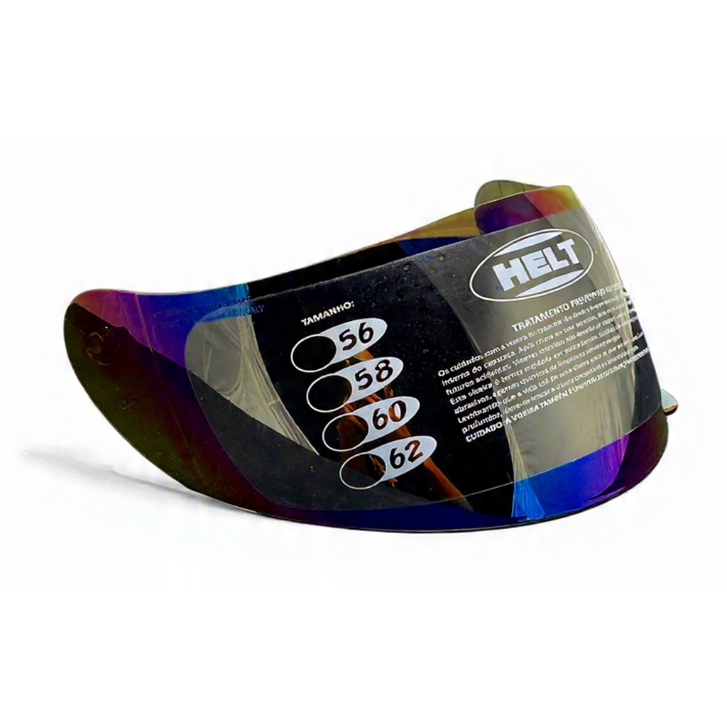 VISEIRA COLORIDA CAMALEÃO HELT RACE MT BLADE THUNDER 2,2MM ORIGINAL HELT em Oferta na Shopee