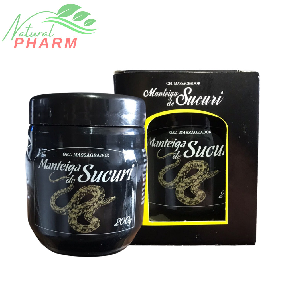 Kit 12 Manteiga De Sucuri Gel Massageador Néctar Cosméticos 200g em Oferta na Shopee