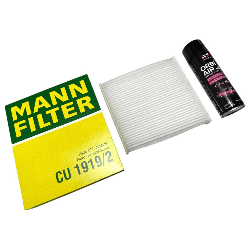 KIT FILTRO AR COND + HIGIENIZADOR HILUX 2005/2015