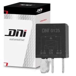 Míni Relé Auxiliar - 12V - 40A - DNI 0125