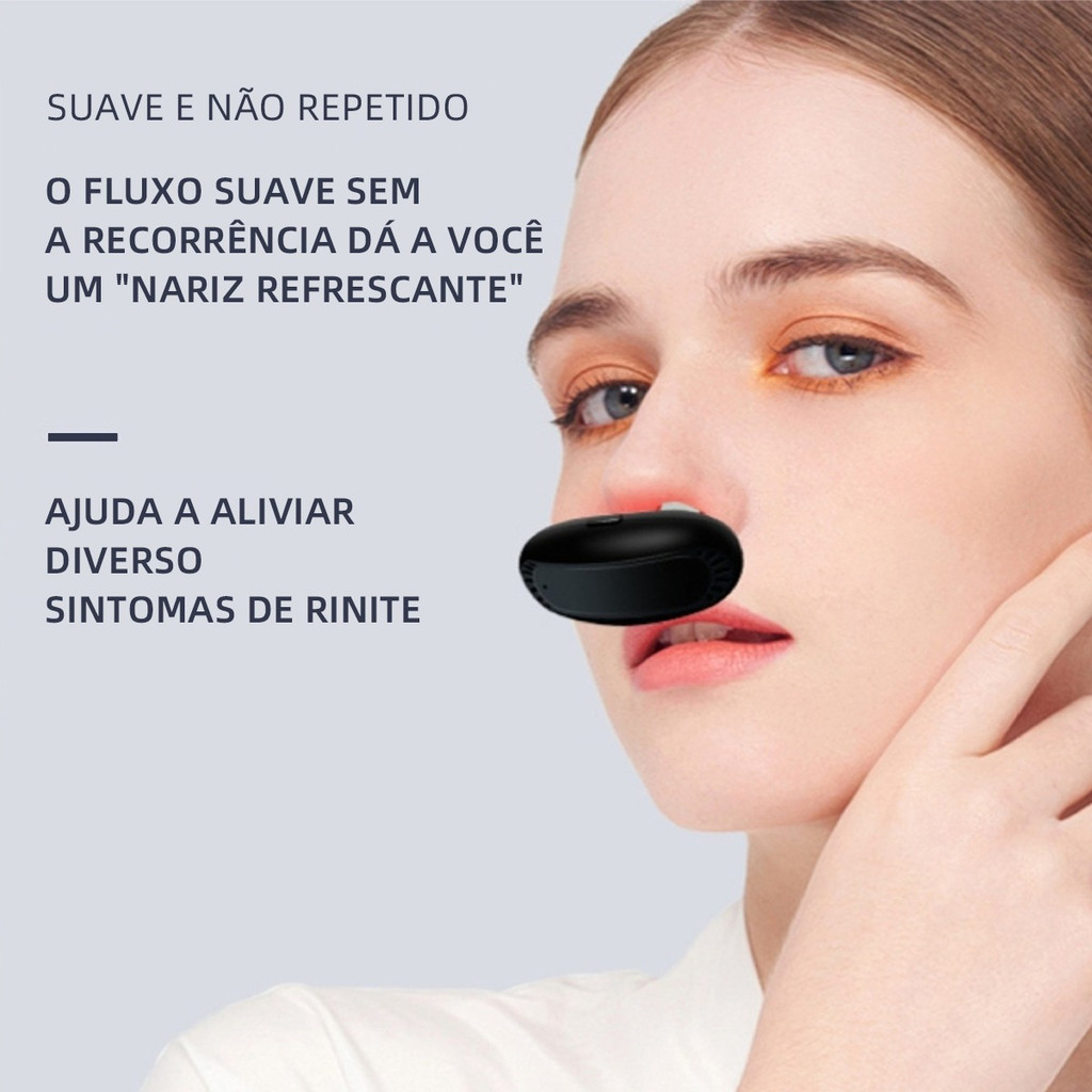 Dispositivo Portátil Inteligente Infravermelho Relaxante Nasal Para Rinite Adequado Para Melhorar A Ventilação Nasal