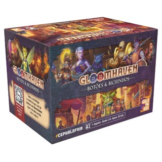 Gloomhaven: Botões &amp; Bichinhos em Oferta na Shopee