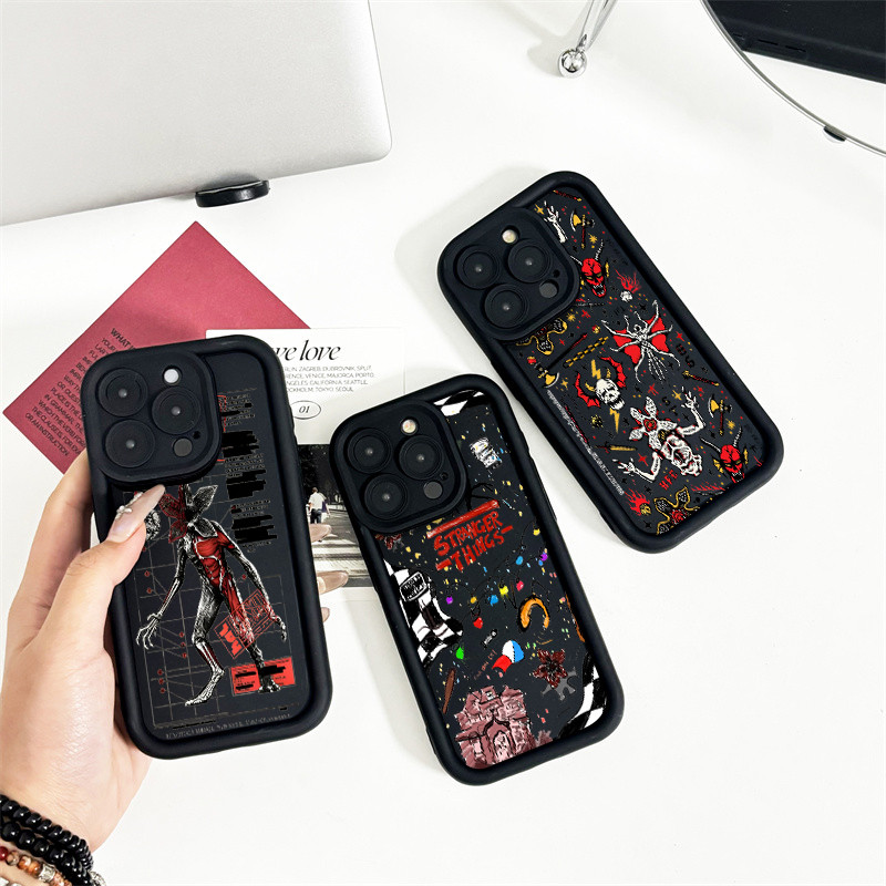 Capinha Para iPhone 17 16 15 14 13 12 11 X XS XR Pro Max Plus Capa de celular stranger things Case 3217 JTK