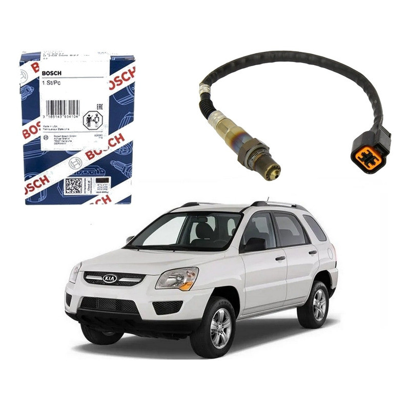 Sonda Lambda Pos Catalisador Sportage 2.0 Gas 2005 A 2010