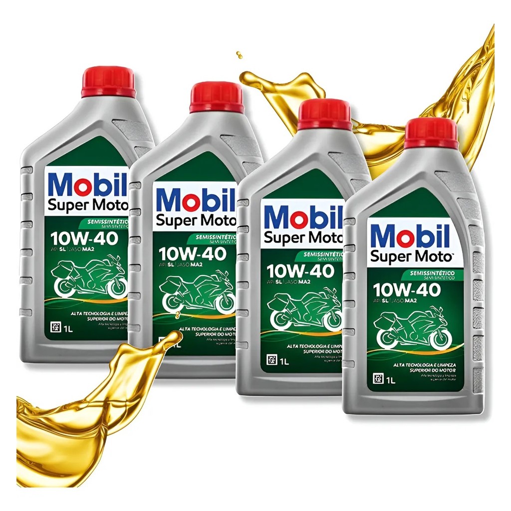 Óleo Mobil 10w40 Semissintético 4 Litros