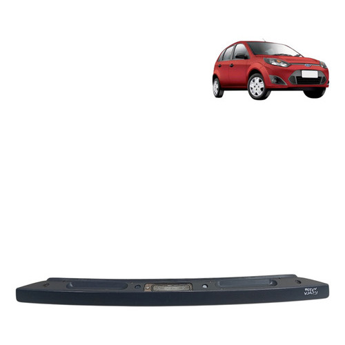 Moldura Friso Tampa Traseira Porta Malas Ford Fiesta 2010 Cinza-escuro