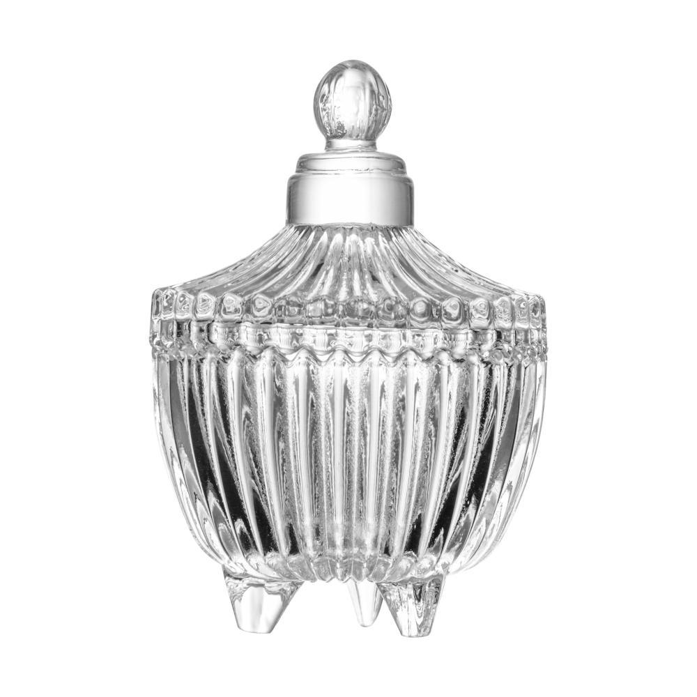 Potiche Carrossel de Cristal com Pé 6,5cm x 10cm - Lyor