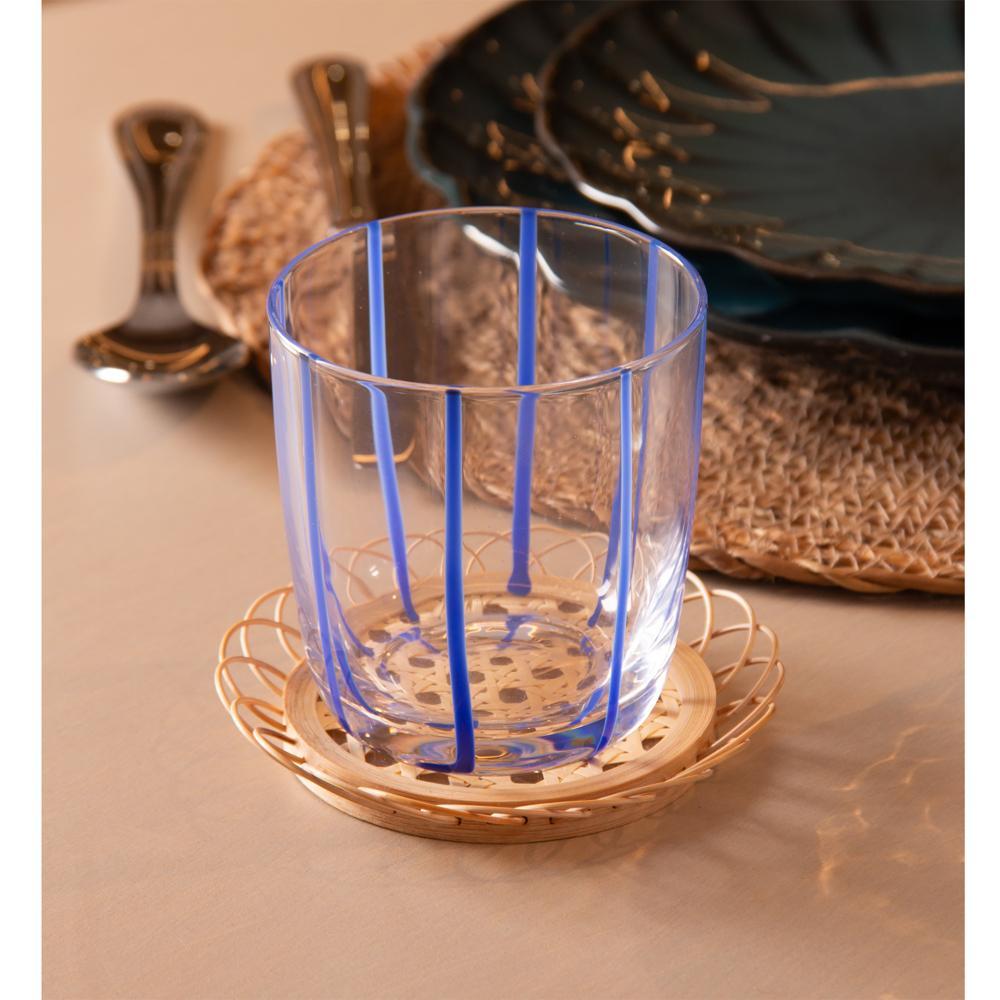 Porta Copos Wolff Tramelli 11cm x 2cm Natural Rattan em Oferta na Shopee