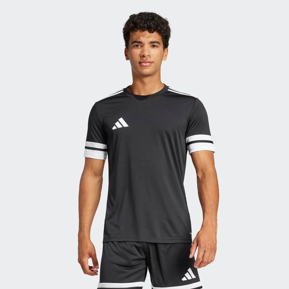Camiseta Adidas Squadra 25 Preto/Branco