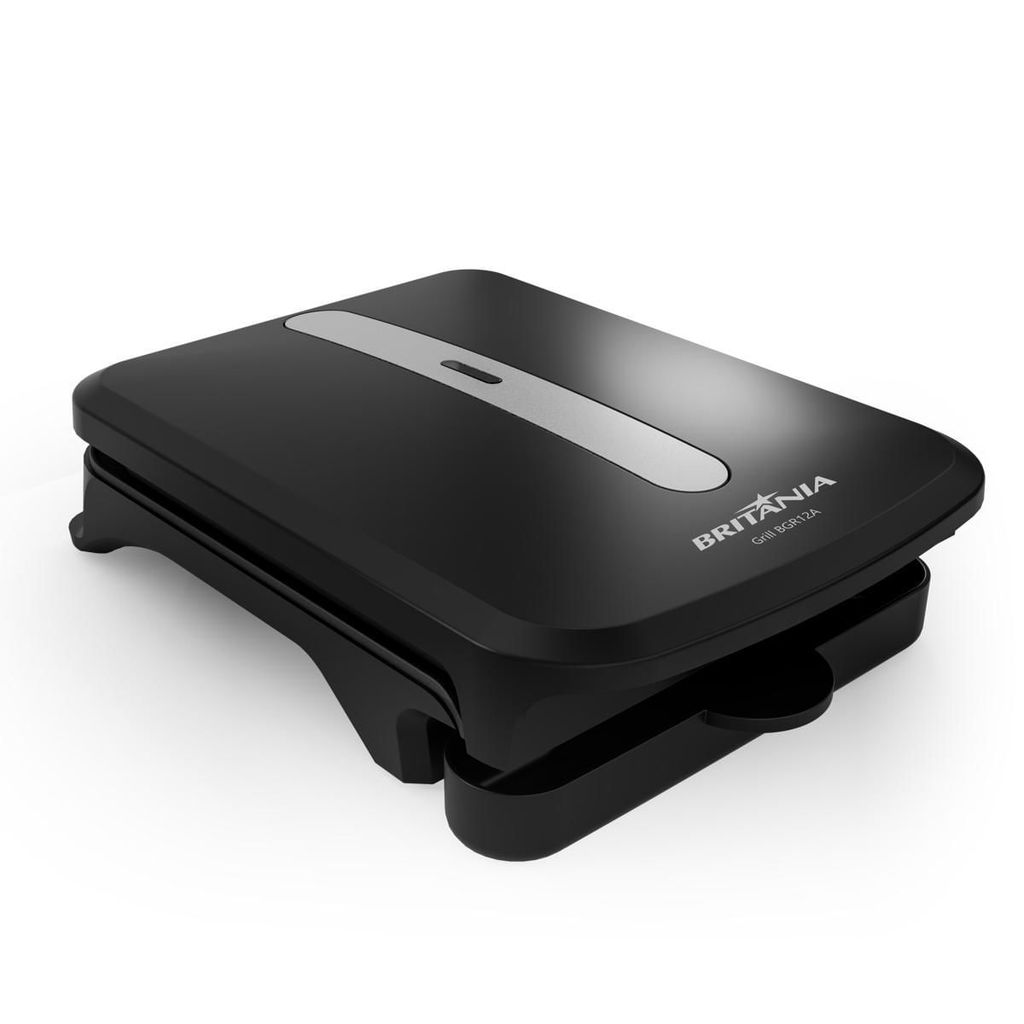 Grill Britânia 750W 2 Sanduiches Chapas Antiaderentes BGR12A em Oferta na Shopee