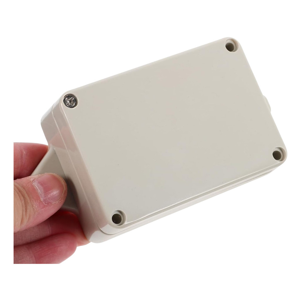 Caixa Plastica Para Montagem De Circuitos  Elétrico 100x68x50mm Branco Para Arduino