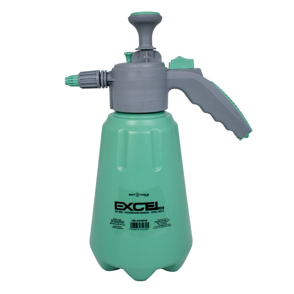 Pulverizador manual Excel line 2 litros - SGT-9941 Sigma