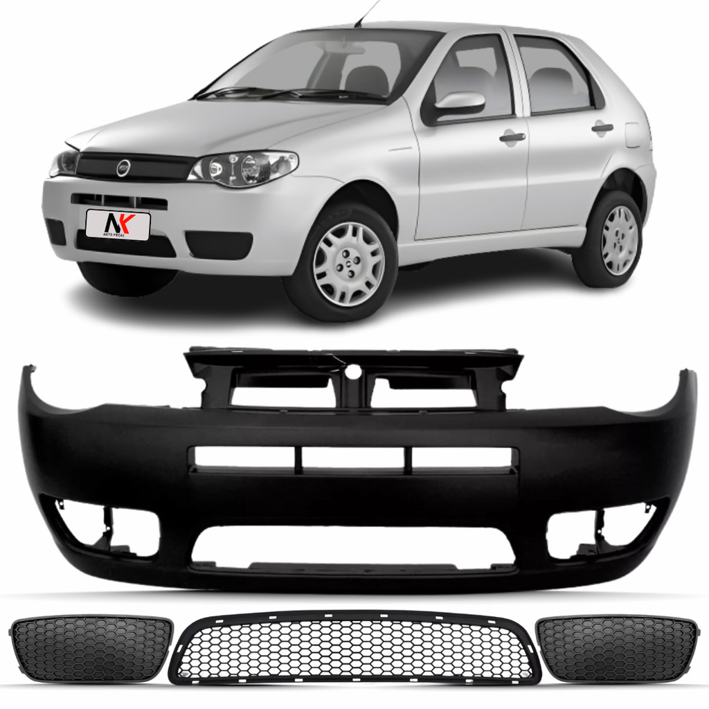 Kit Frente Parachoque Palio G3 Siena 2004 2005 2006 á 2013 em Oferta na Shopee
