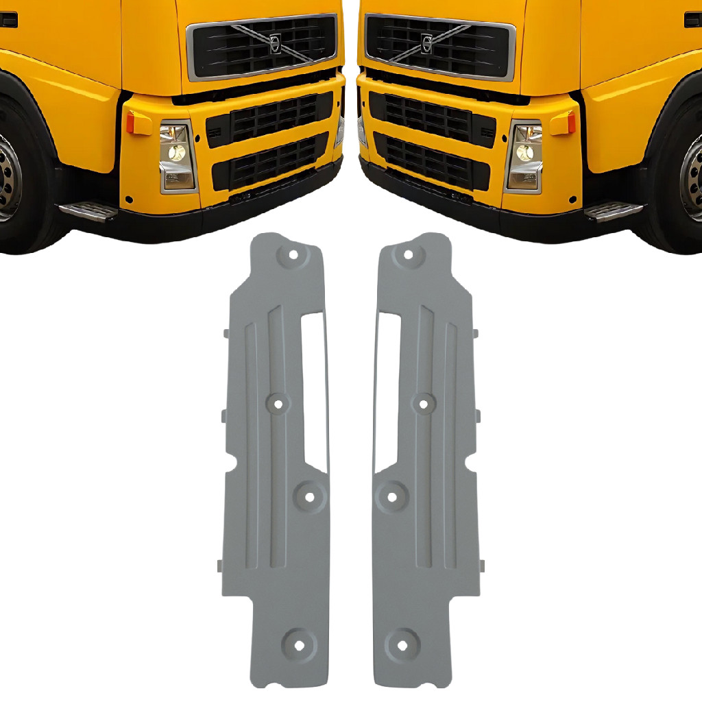 Par Acabamento Proteção Bojo Farol Volvo Fh13 2008 2009 2010 2011 2012 2013 2014 Compatível