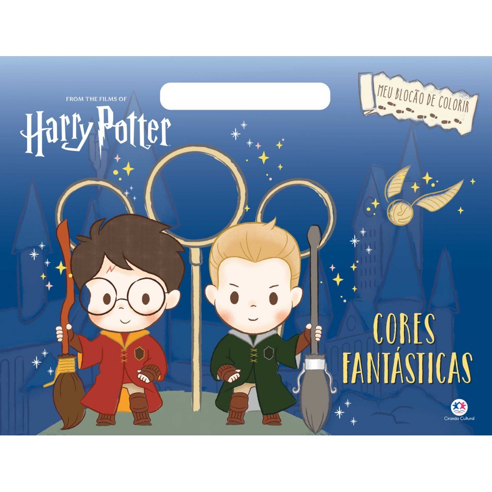 Livro Harry Potter - Cores fantásticas em Oferta na Shopee