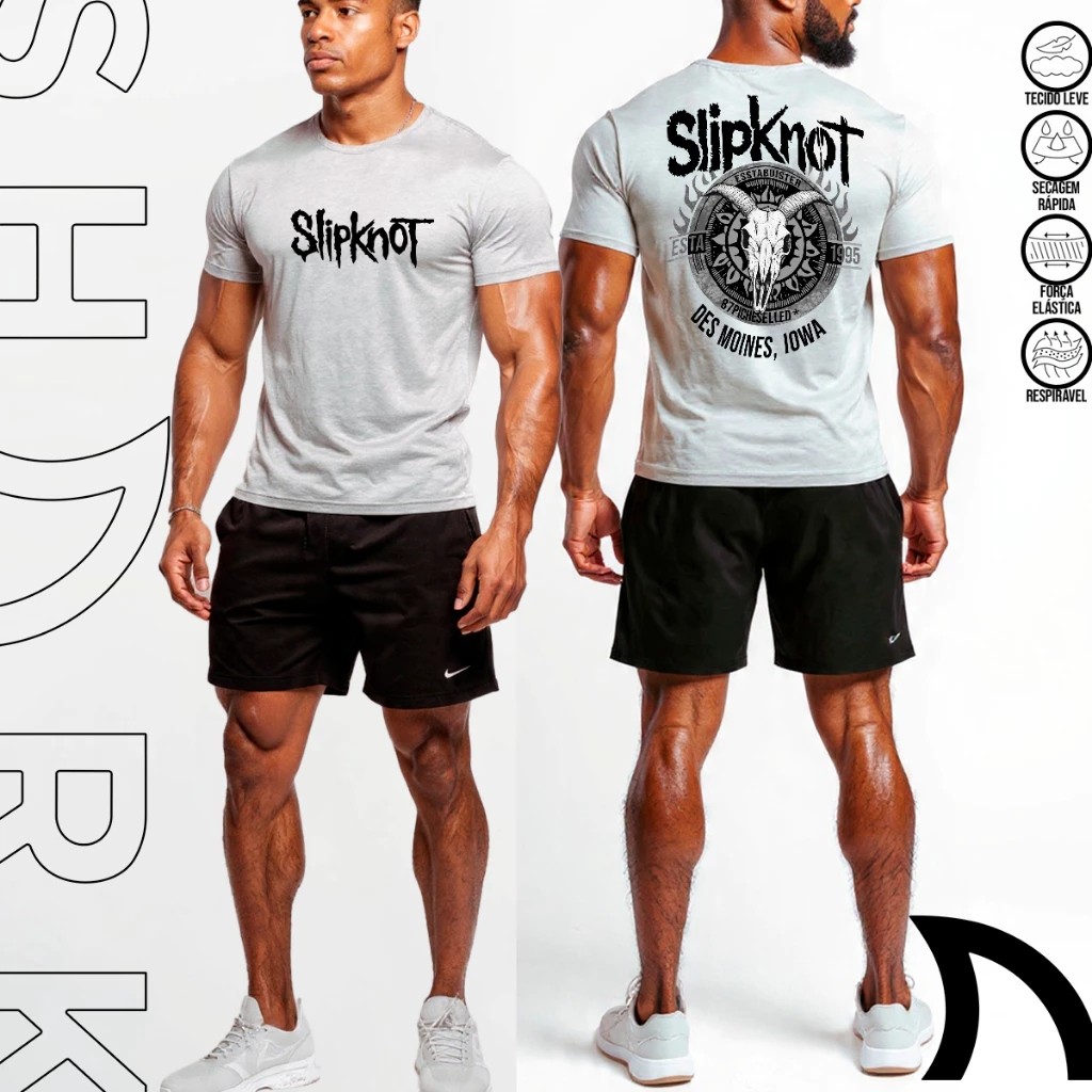 Tshirt Rock Masculina Poder Ninja Estampada Lançamento Camiseta 100% Algodão Camisetão  Oversized - Ohana
