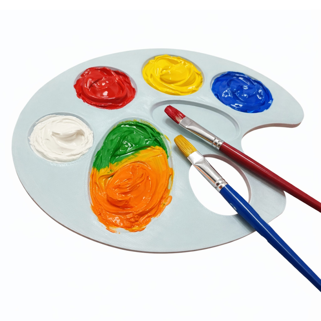 Godê Paleta de Pintura Bandeja para Mistura de Tinta Arte