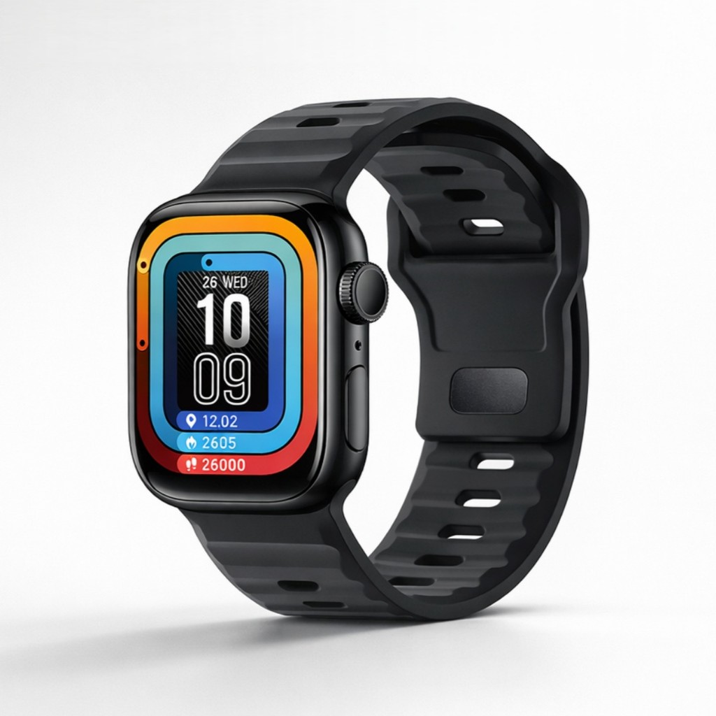 HWX MAX Smartwatch Smartwatch com GPS Integrado AMOLED 1.97 Bluetooth 5.4 Tela HD Grande