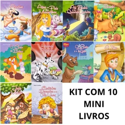 KIT com 10 Mini Clássicos com Temas Variados | Sortidos | TODOLIVRO