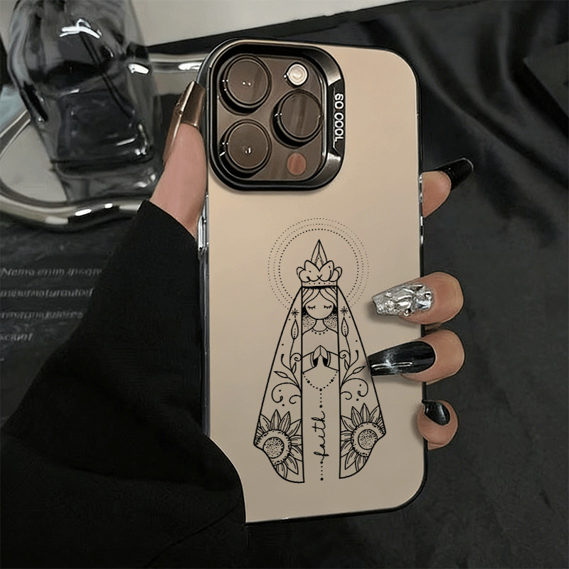 Nossa Senhora Capinha Para Samsung Galaxy A15 A32 A06 A12 A13 A14 A16 A23 A36 A52 S20 S21 S23 S24 FE ULTRA 4G 5G