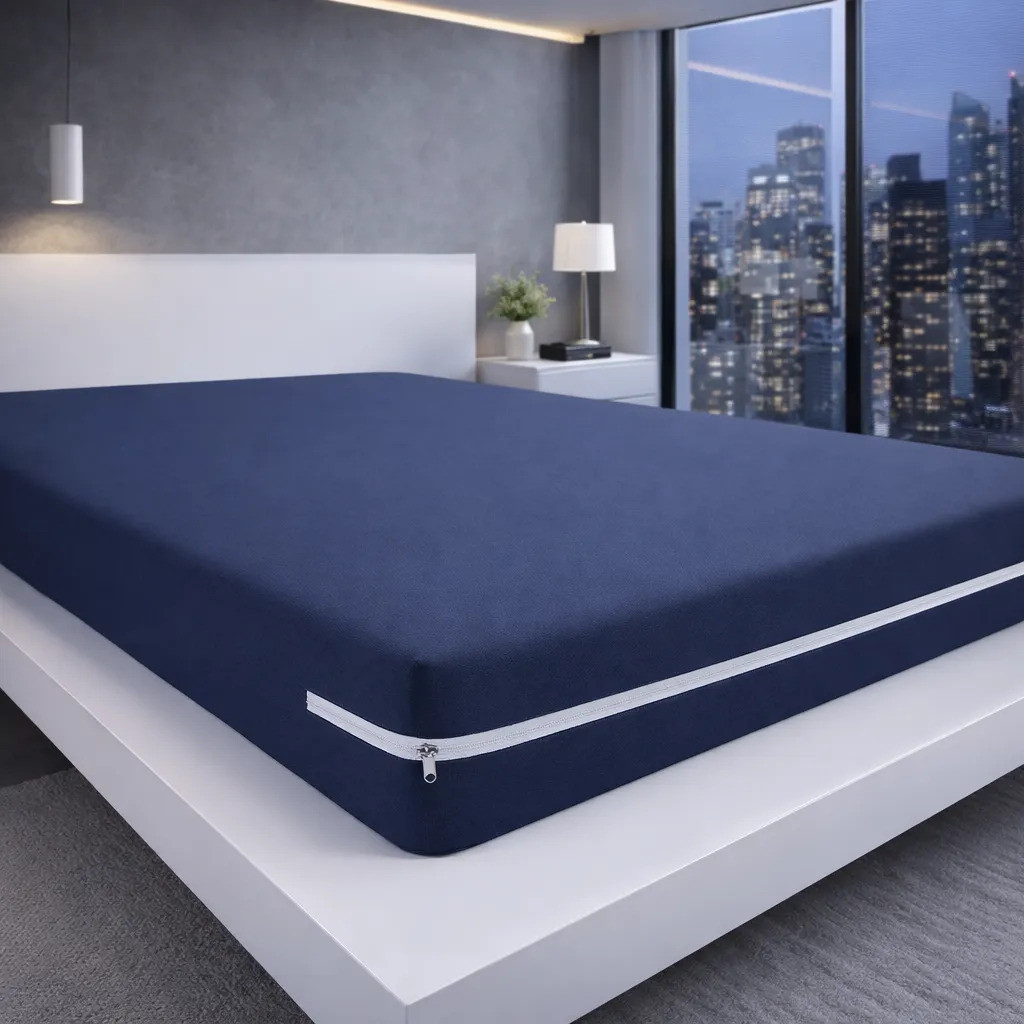 Protetor Capa De Colchão Cama Casal Malha Gel C/ Ziper Resistente Premium