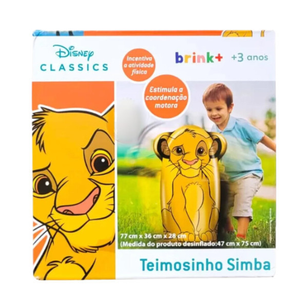 Simba teimosinho boneco João Bobo / João Teimoso Rei Leão - inflável — imagem 2 de 2