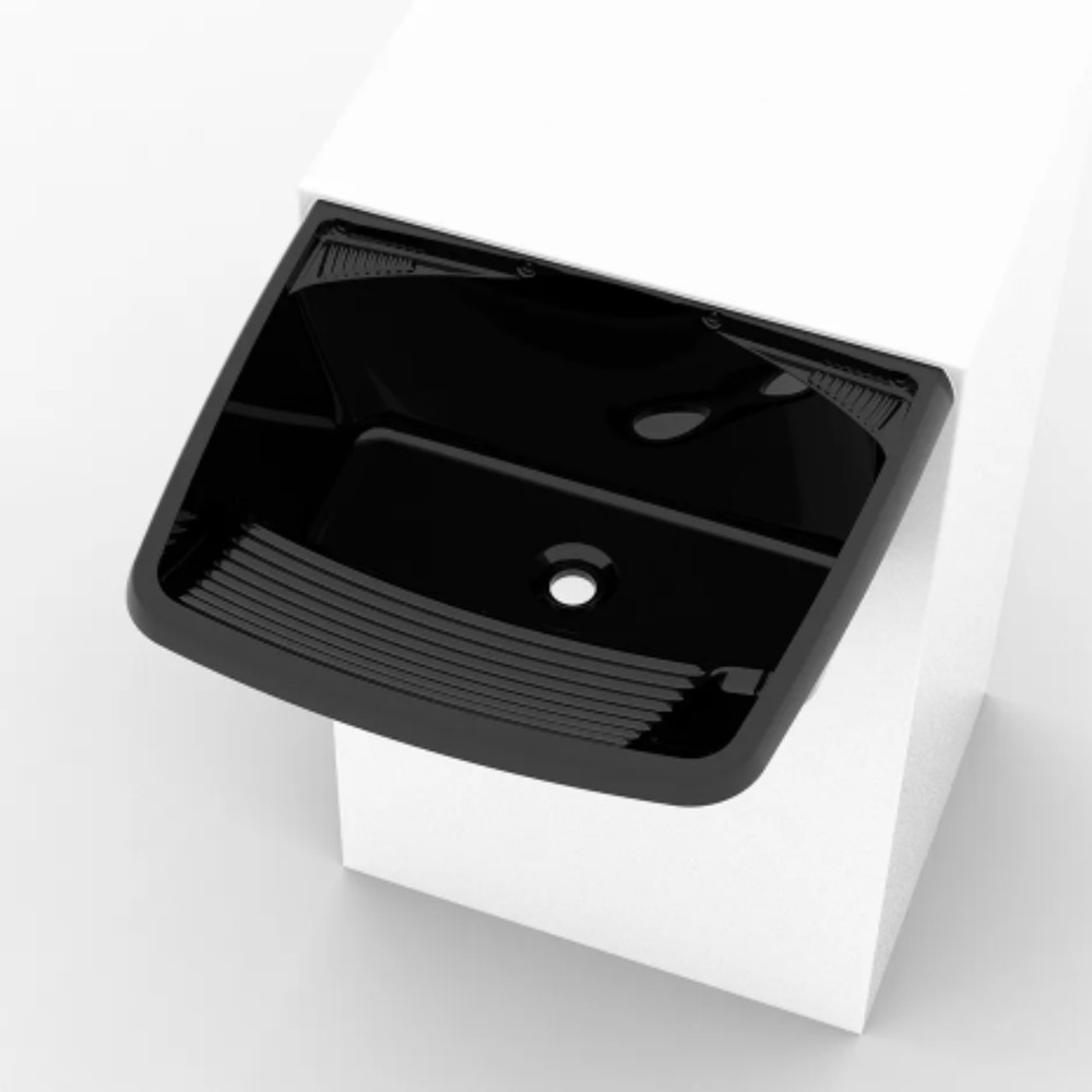Tanque de Plastico Preto 24L Com Válvula Metasul - Original — imagem 2 de 2