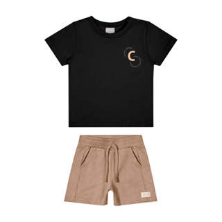 Conjunto Infantil Menino Urban Relevo Colorittá Preto em Oferta na Shopee