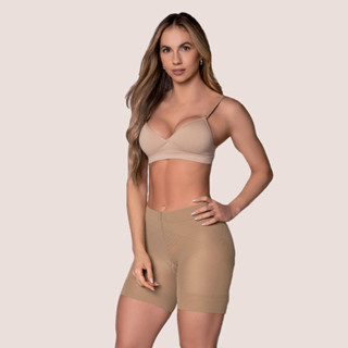 Short Modelador Slim Com Elastano Levanta Bumbum em Oferta na Shopee