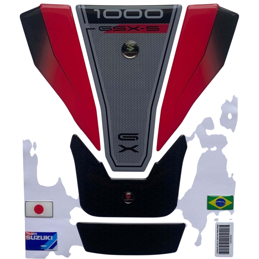 Adesivo Protetor Tanque Moto Resinado Suzuki GSX-S 1000 GX 2025