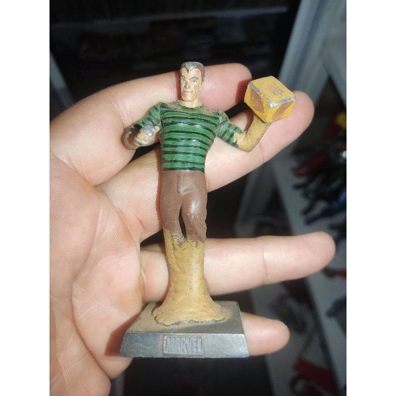 Bonecos DC Marvel  coleção Eaglemoss homem aranha batman xadrez chumbo chess