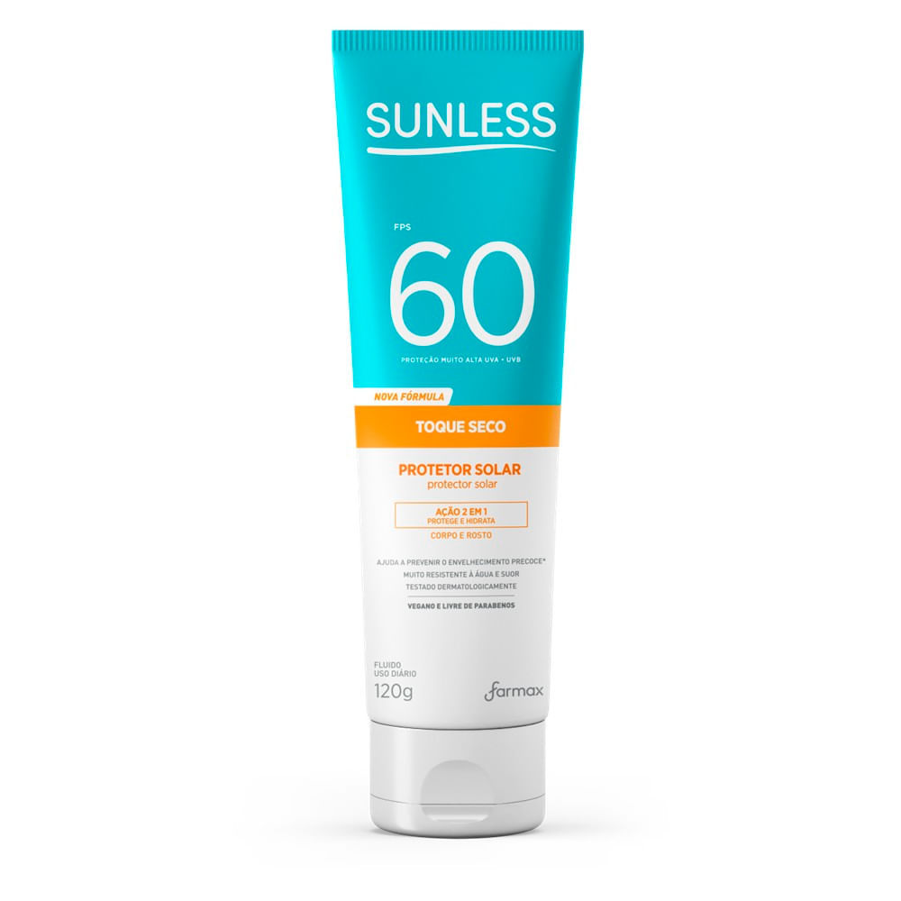 Protetor Solar Sunless Fps 60 120g em Oferta na Shopee