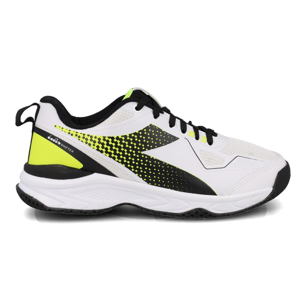 Tênis Esportivo Unissex Diadora Shifter Branco e Verde
