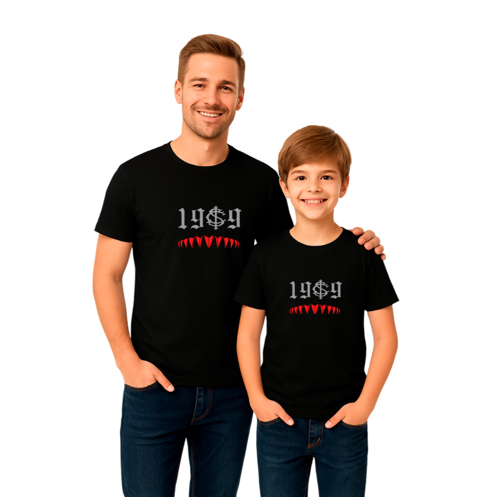 Kit Pai e Filho Camisa Camiseta Internacional Versão Torcedor Futebol Fa Torcida Tal Pai Tal Filho