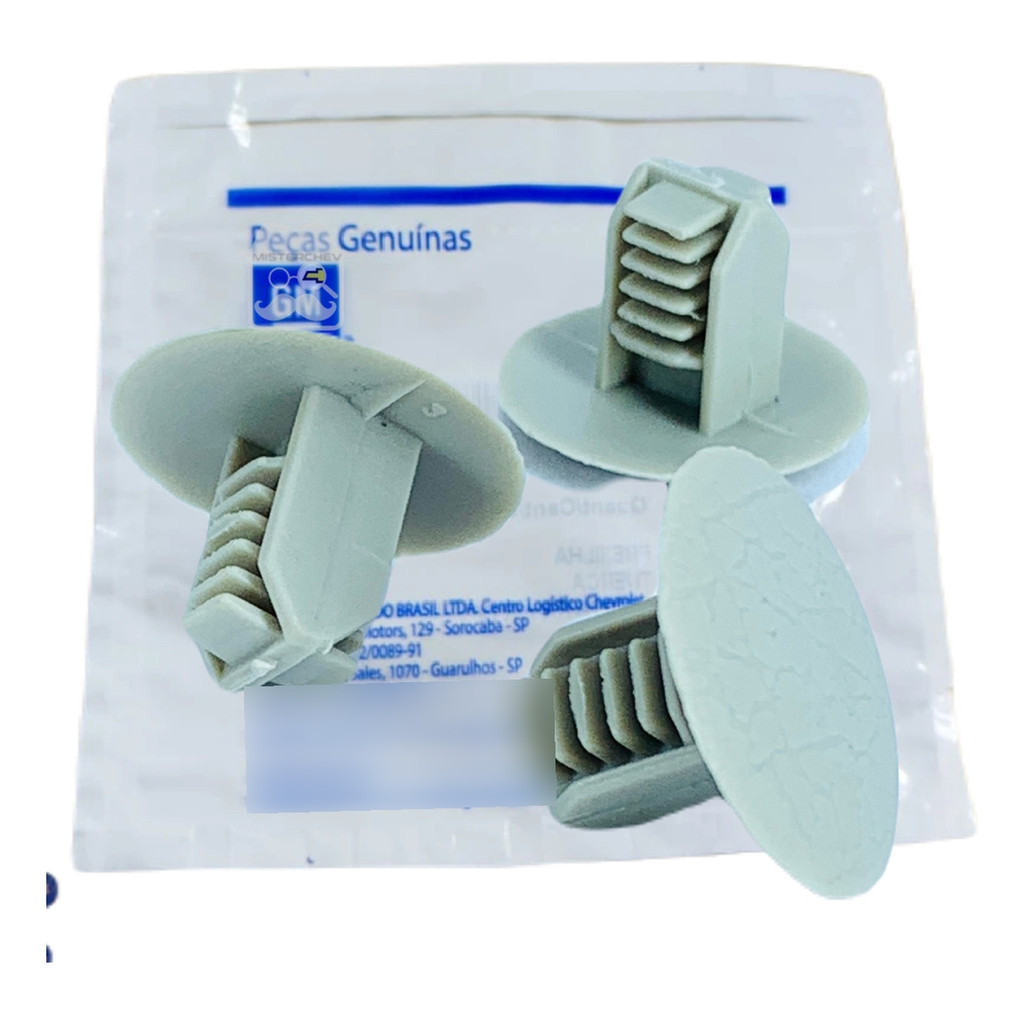 Kit 3 Presilhas Forro Do Teto Celta Classic Novo Corsa Original Gm