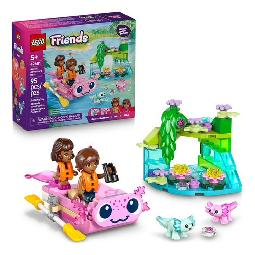 Lego Friends 42681 - Barco De Aventura Axolote 95 Leo E Alba