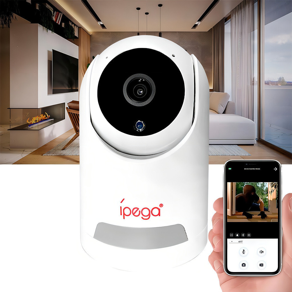 Câmera IP Smart Alexa Tuya 1080p com Visão Noturna Colorida