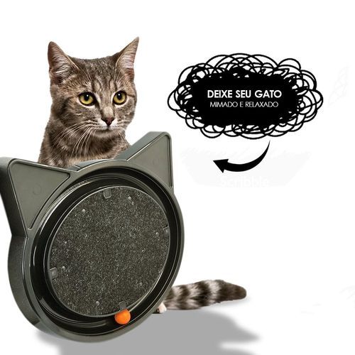 Brinquedo Interativo para Gato com Bolinha Arranhador Estímulo Alívio Estresse Relax Envio Rápido