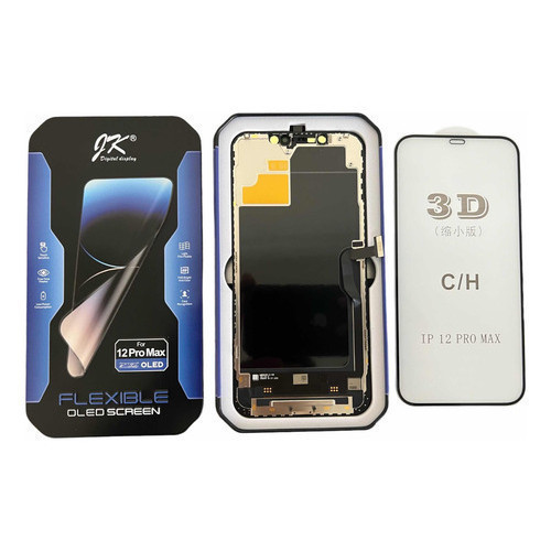 Tela Frontal Display Para iPhone 12 Pro Max Oled Original JK + Pel 3d Pronta Entrega em Oferta na Shopee