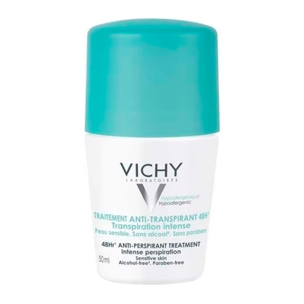 Desodorante Vichy Antitranspirante Roll-On 48h 50ml em Oferta na Shopee