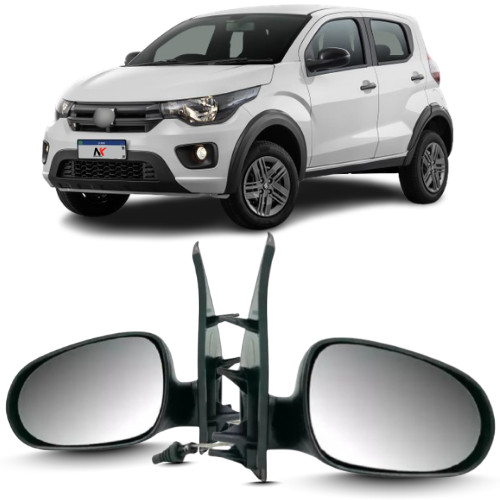 Par/Un Retrovisor Mobi 2014 2015 2016 2017 2018 2019 2020 2021 2022 2023 2024 2025 Com Controle em Oferta na Shopee