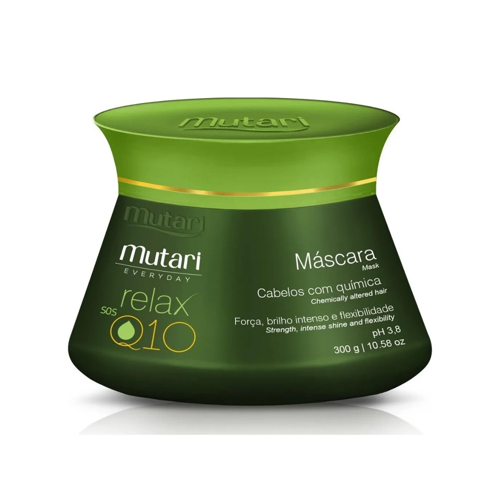 MASCARA SOS Q10 MUTARI EVERYDAY RELAX POS QUIMICA 300G
