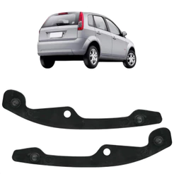 Par Guia Suporte Parachoque Traseiro Fiesta Hatch Rocam 2003 04 05 06 07 08 09 10 11 12 13 2014