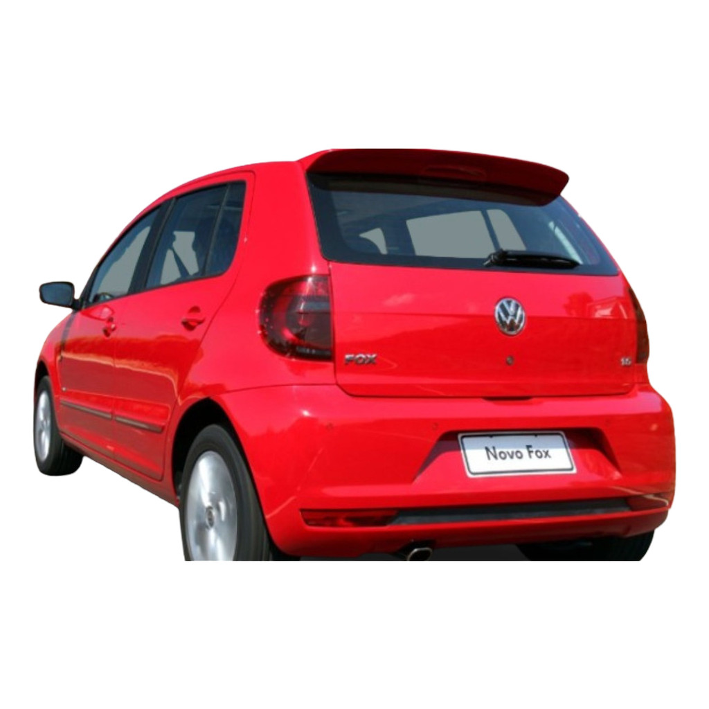 Emblema W Porta Malas Fox 2006/2014 GOL G5 2008-20012  Pollo 10/17 Voyage 13/16 Golf 08/13 Cinza