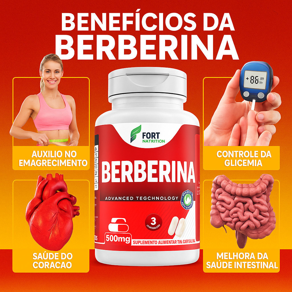 Berberina 120 cápsulas 500 mg Envio rápido