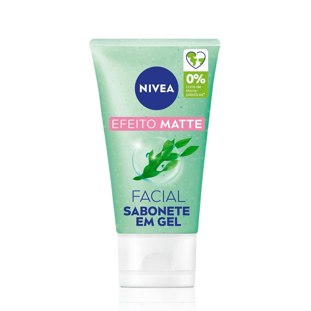Sabonete Facial em Gel Purificante Nivea Efeito Matte 150g em Oferta na Shopee