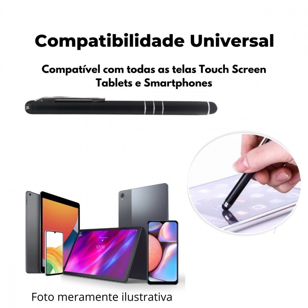 Caneta Universal Touch Screen Tela Smartphone IPhone IPad Tablet Kindle Caneta Touch Screen Kapbom · foto 2