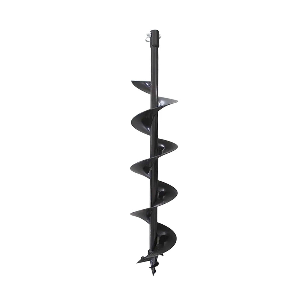 Broca p/ Perfurador de Solo 15cm x 80cm Espiral Simples com Vídia - Kawashima