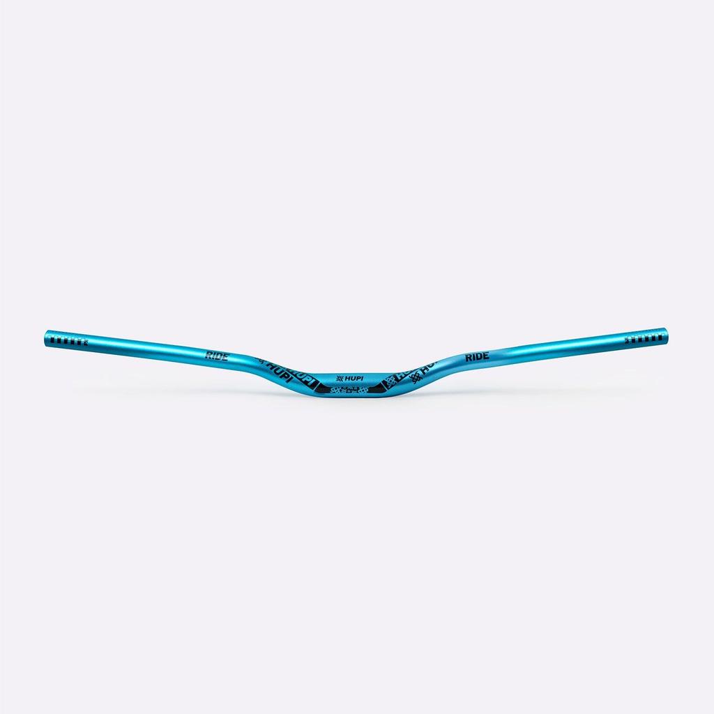Guidão Hupi Ride 2026 780mm Rise 30 Bicicleta Em Alumínio Azul